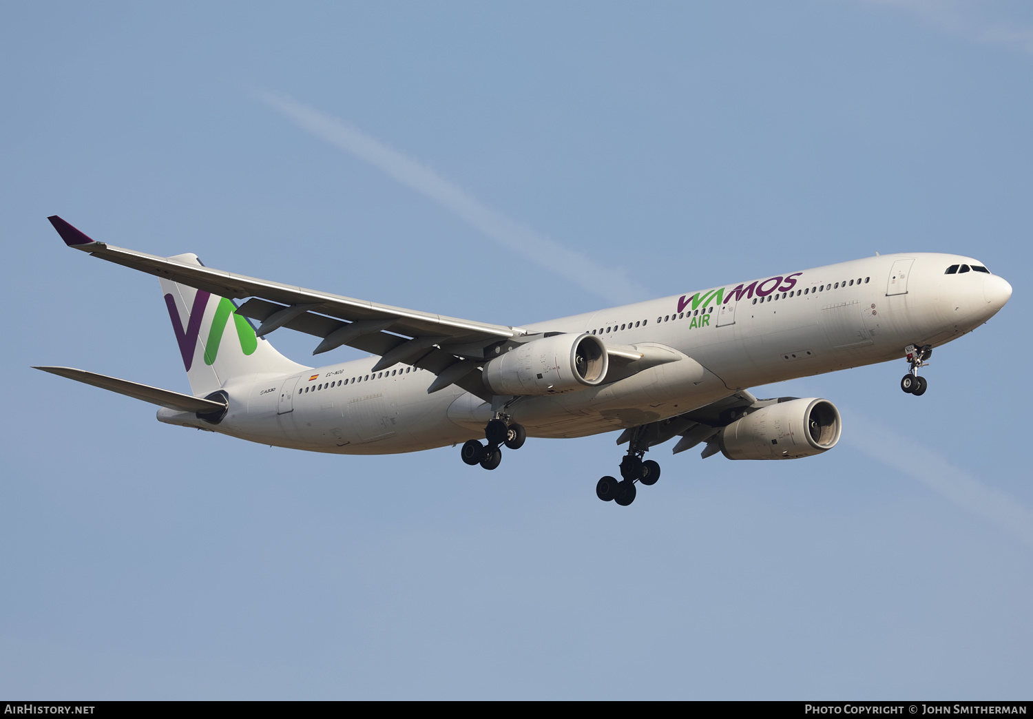Aircraft Photo of EC-NOG | Airbus A330-343 | Wamos Air | AirHistory.net #494771