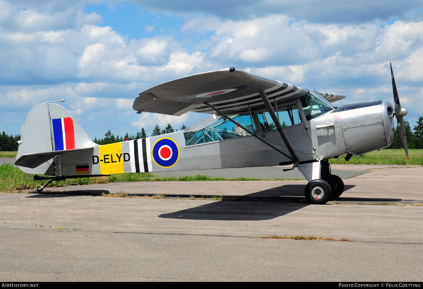 Aircraft Photo of D-ELYD | Taylorcraft J Auster Mk5 | UK - Air Force | AirHistory.net #494792