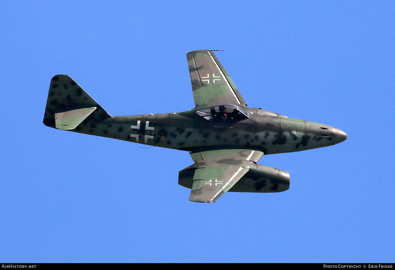 Aircraft Photo of D-IMTT / 501244 | Messerschmitt Me-262A-1C Schwalbe Replica | Germany - Air Force | AirHistory.net #494794