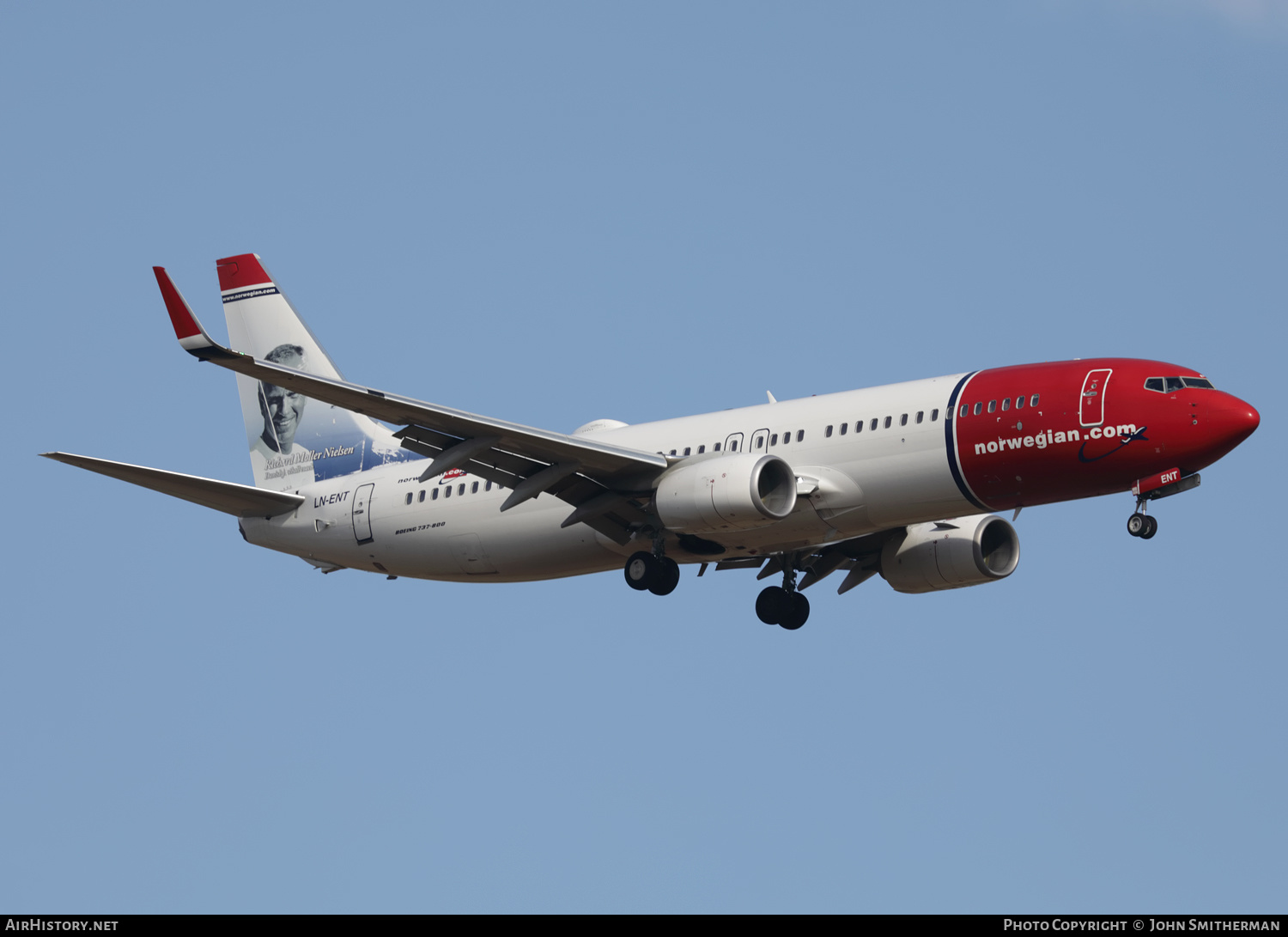 Aircraft Photo of LN-ENT | Boeing 737-800 | Norwegian | AirHistory.net #494796