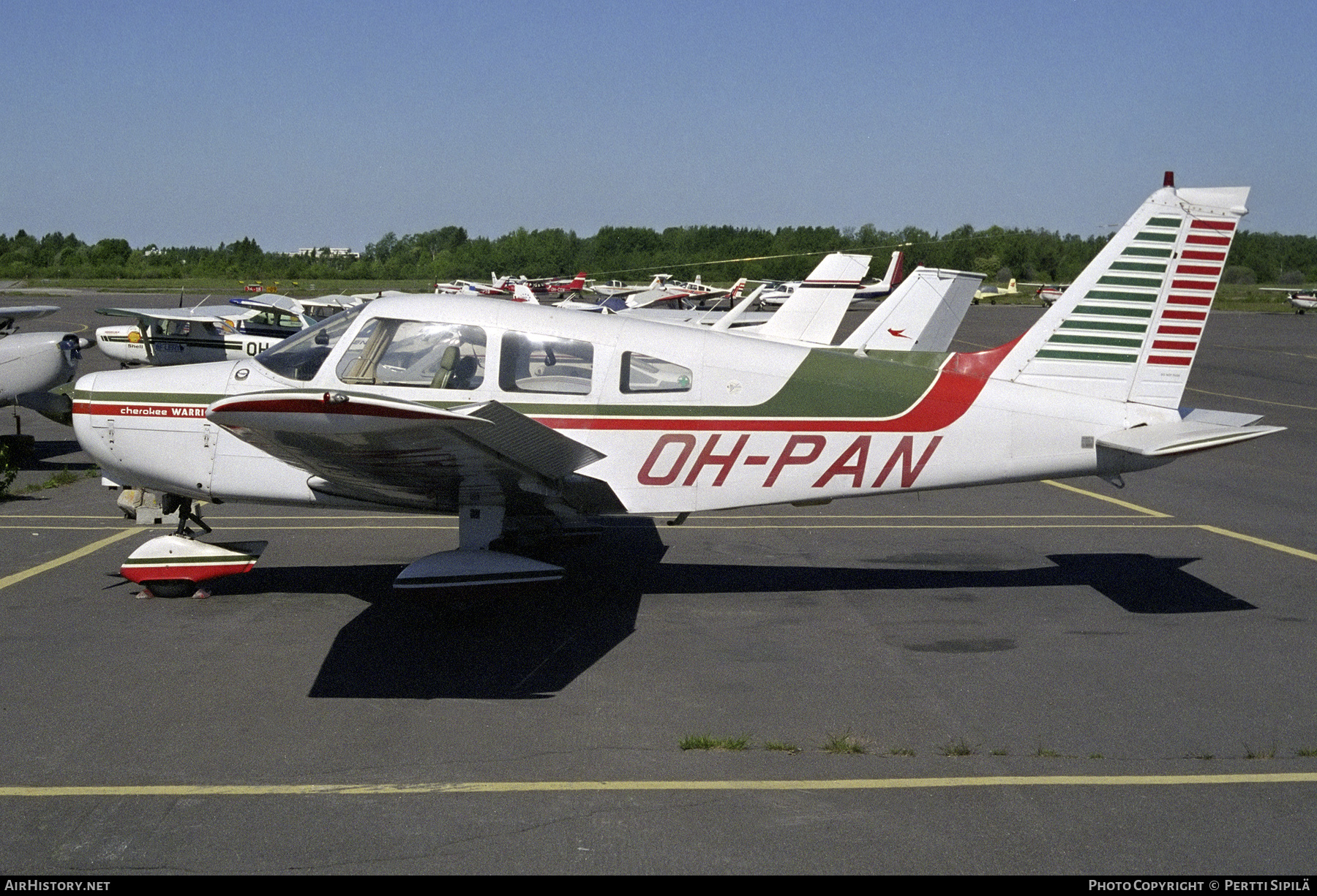 Aircraft Photo of OH-PAN | Piper PA-28-151 Cherokee Warrior | AirHistory.net #494812