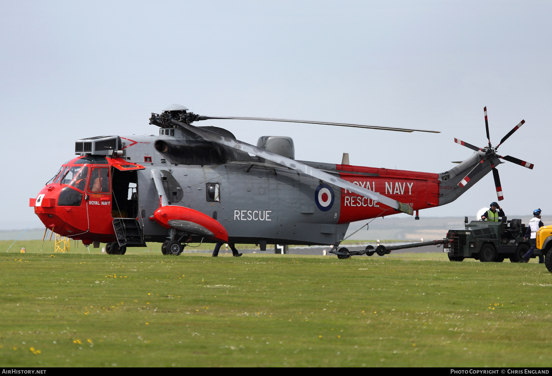 Aircraft Photo of XV670 | Westland WS-61 Sea King HU5 | UK - Navy | AirHistory.net #494817