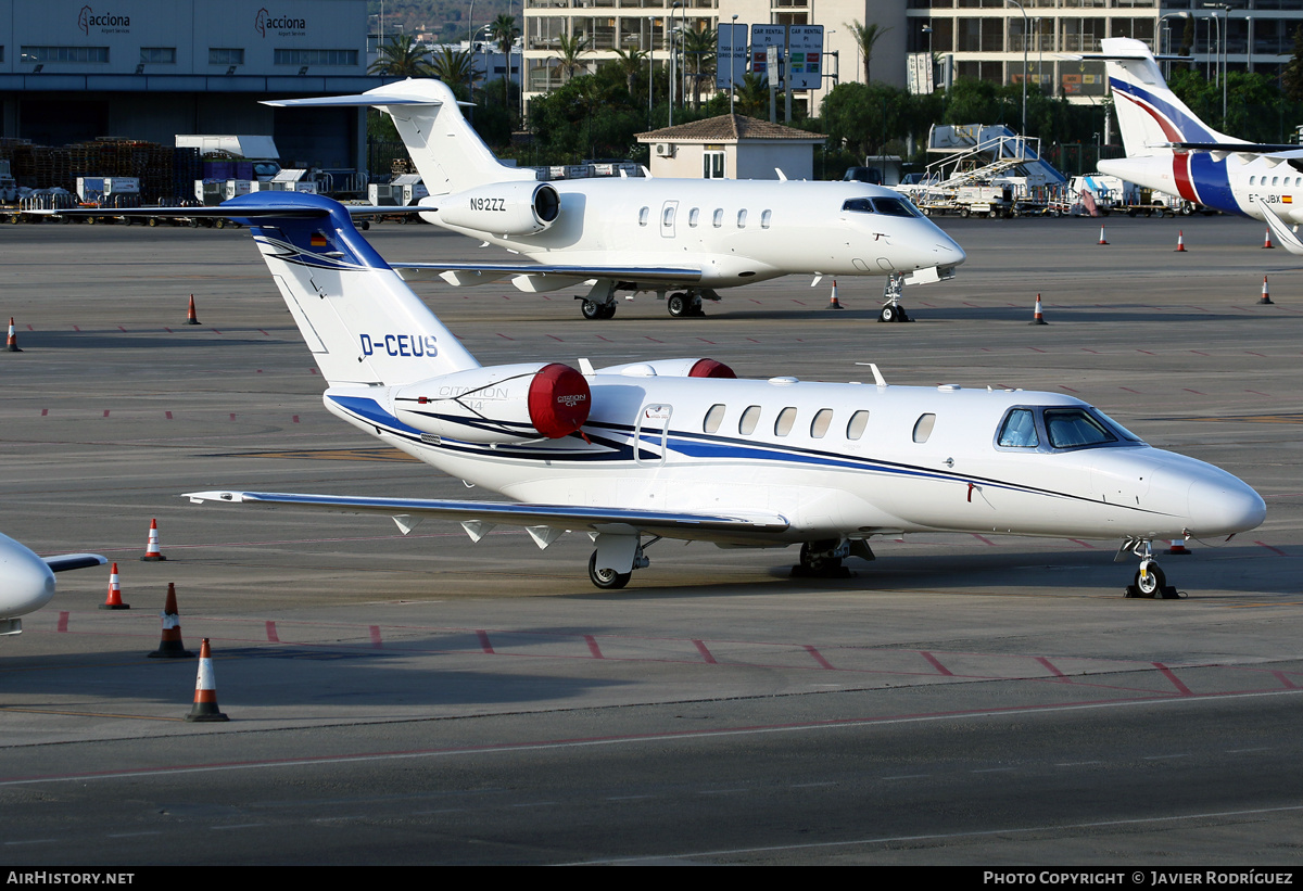 Aircraft Photo of D-CEUS | Cessna 525C CitationJet CJ4 | AirHistory.net #494833
