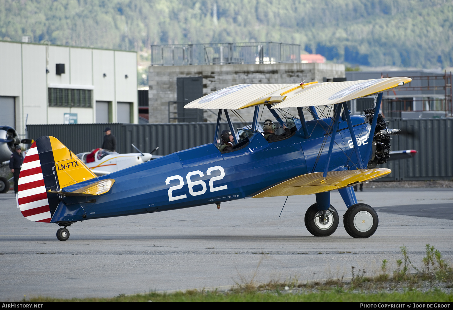 Aircraft Photo of LN-FTX | Boeing A75N1 Kaydet | Norwegian Flying Aces | USA - Air Force | AirHistory.net #494847