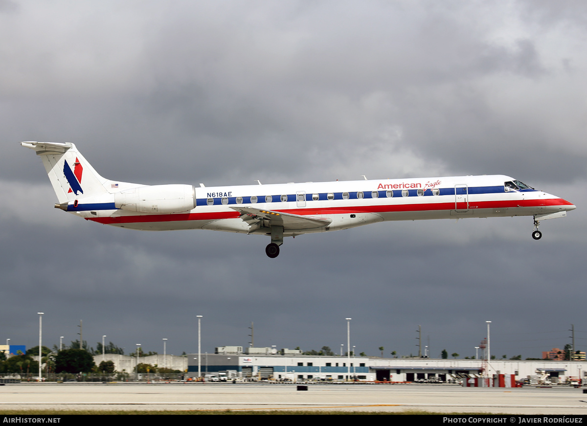 Aircraft Photo of N618AE | Embraer ERJ-145LR (EMB-145LR) | American Eagle | AirHistory.net #494855