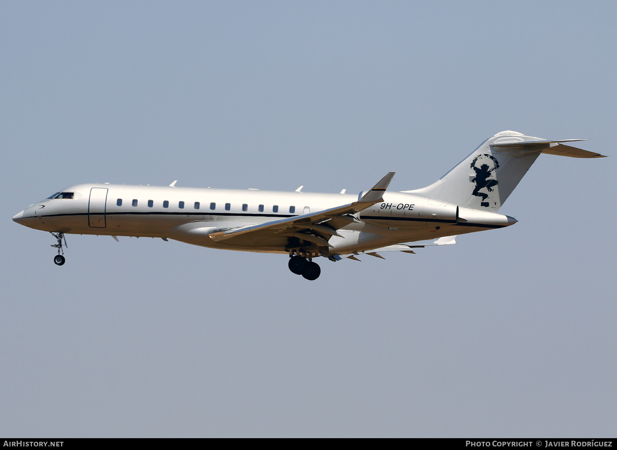 Aircraft Photo of 9H-OPE | Bombardier Global 6000 (BD-700-1A10) | AirHistory.net #494859