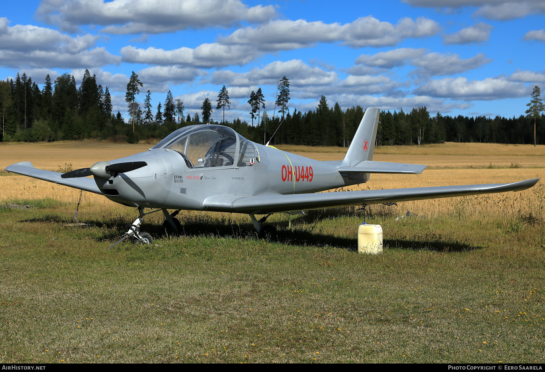 Aircraft Photo of OH-U449 | Kappa KP-2U Sova | AirHistory.net #494891