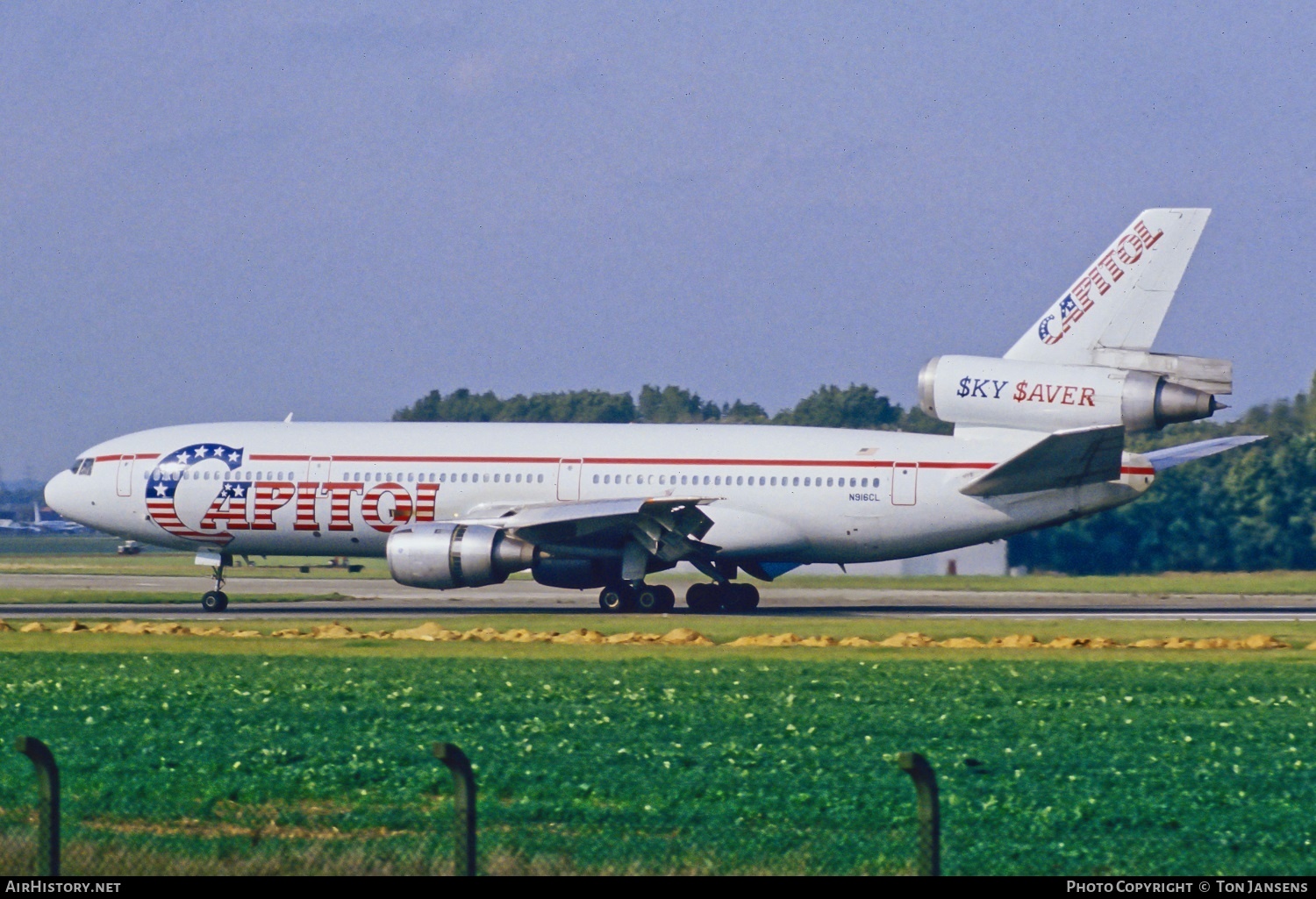 Aircraft Photo of N916CL | McDonnell Douglas DC-10-10 | Capitol Air | AirHistory.net #494898