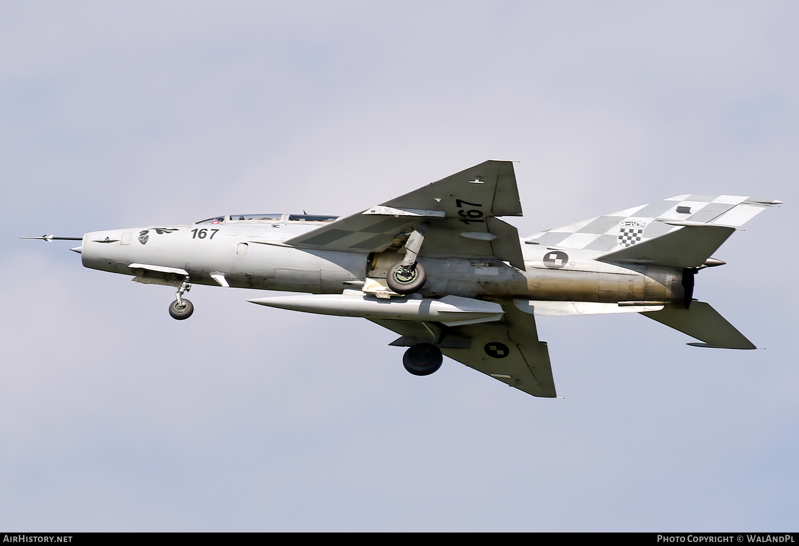 Aircraft Photo of 167 | Mikoyan-Gurevich MiG-21UMD | Croatia - Air Force | AirHistory.net #494905