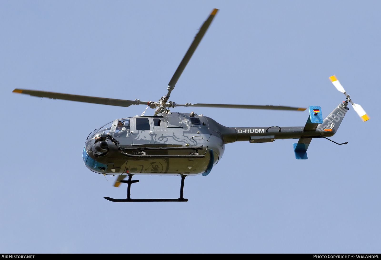 Aircraft Photo of D-HUDM | Eurocopter BO-105CBS-5 | Red Bull | AirHistory.net #494906