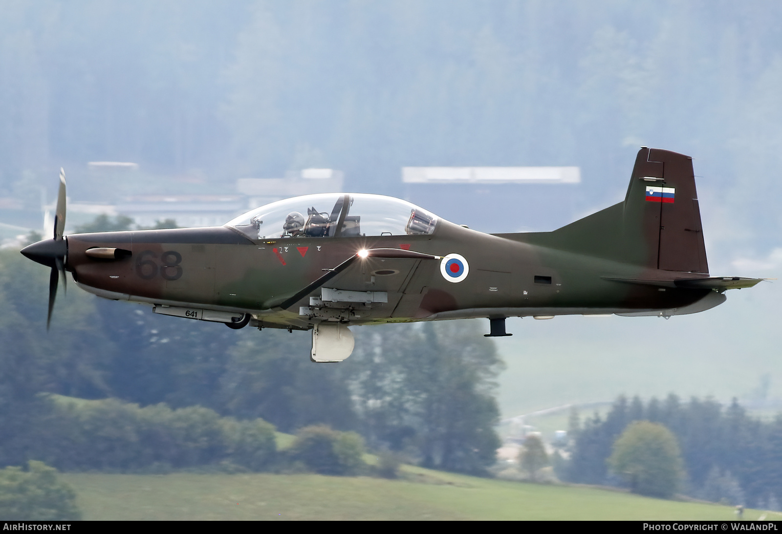 Aircraft Photo of L9-68 | Pilatus PC-9M Hudournik | Slovenia - Air Force | AirHistory.net #494907