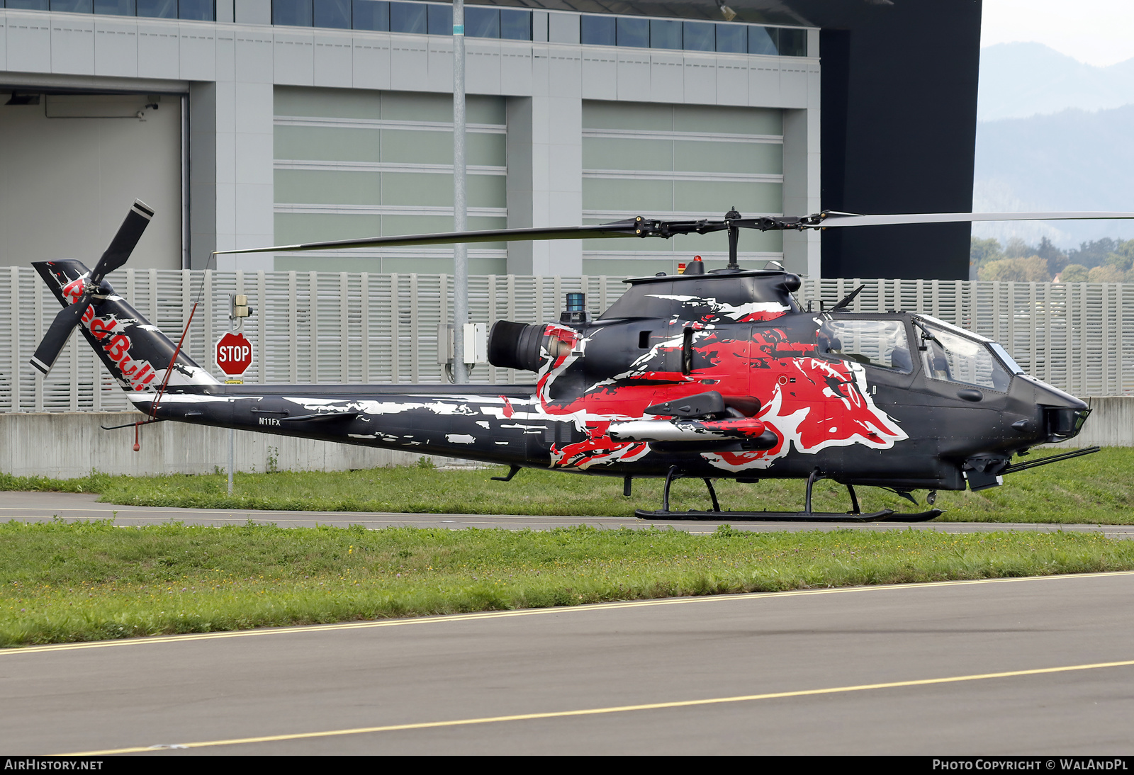Aircraft Photo of N11FX | Bell AH-1G Cobra (209) | Red Bull | AirHistory.net #494915