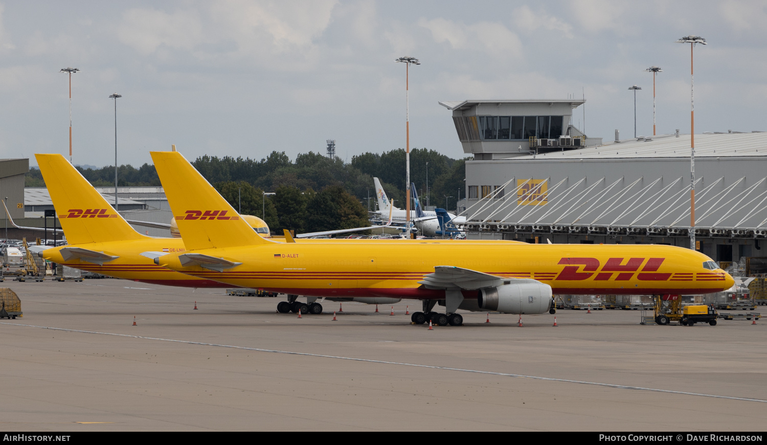 Aircraft Photo of D-ALET | Boeing 757-28A(PCF) | DHL International | AirHistory.net #494952