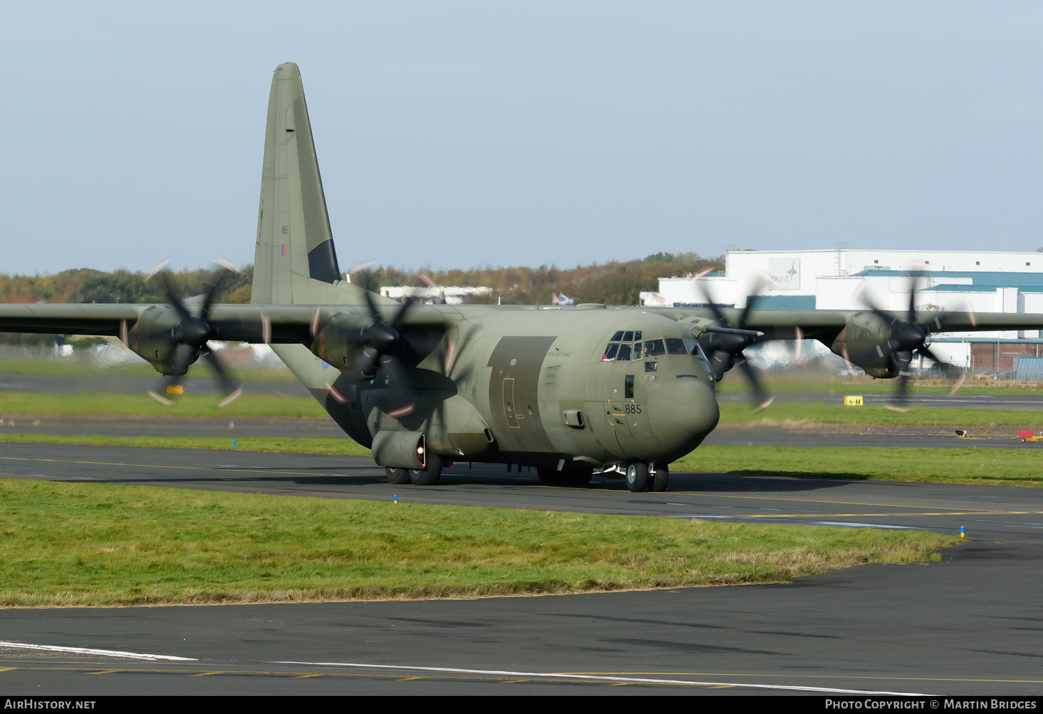 Aircraft Photo of ZH885 | Lockheed Martin C-130J Hercules C5 | UK - Air Force | AirHistory.net #494965