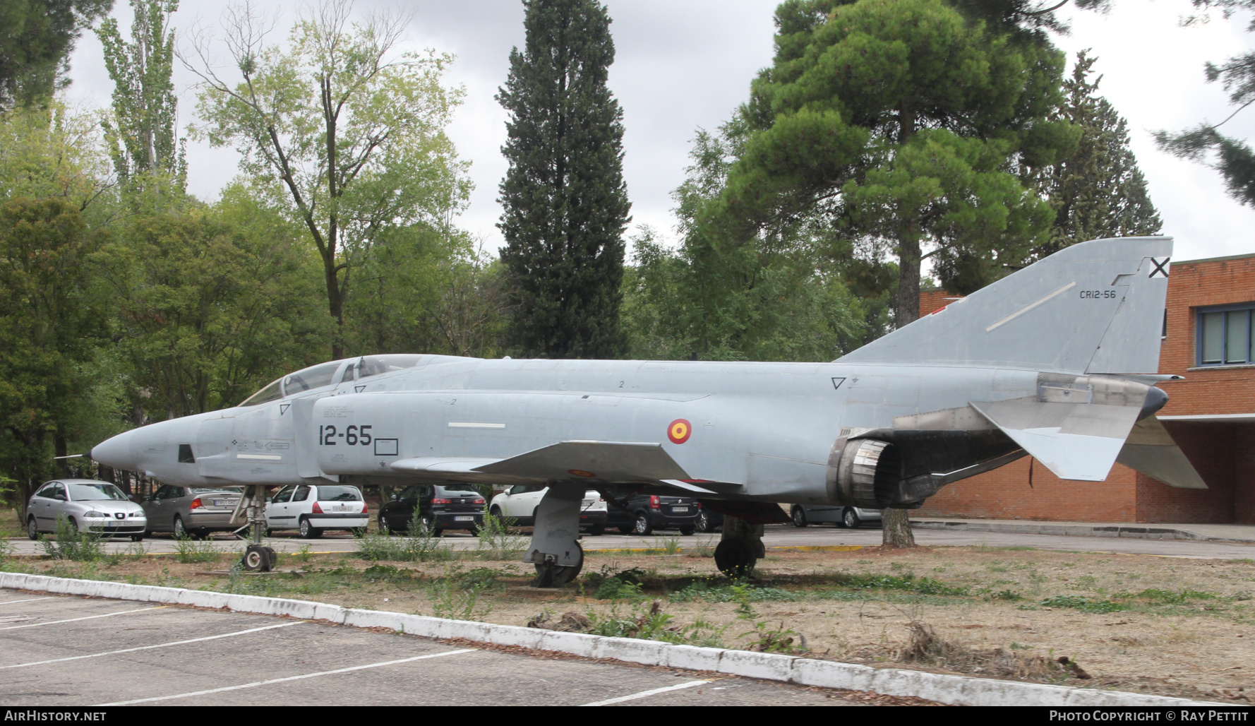 Aircraft Photo of CR.12-56 | McDonnell Douglas RF-4C Phantom II | Spain - Air Force | AirHistory.net #494981