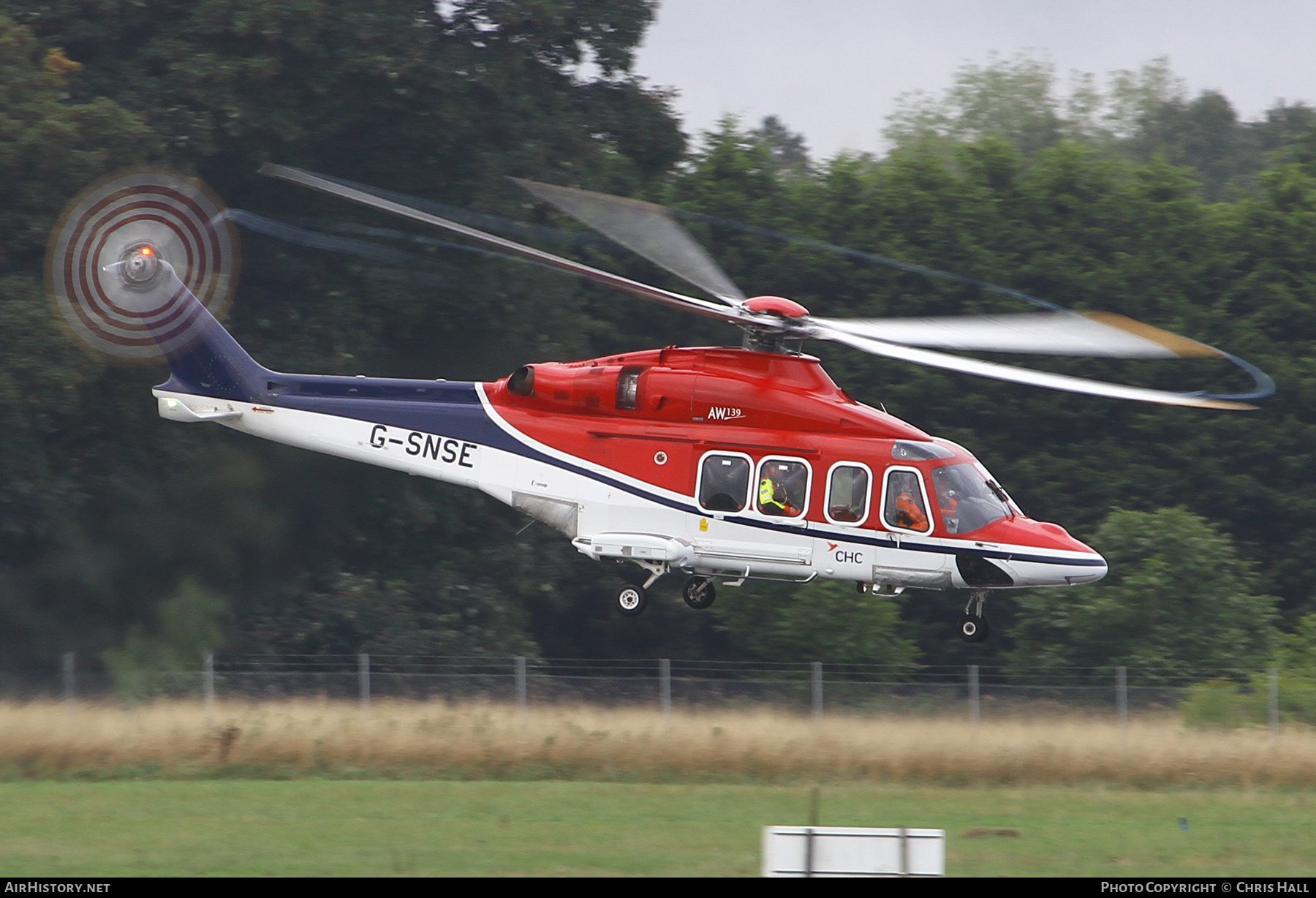Aircraft Photo of G-SNSE | AgustaWestland AW-139 | CHC Helicopters | AirHistory.net #494988