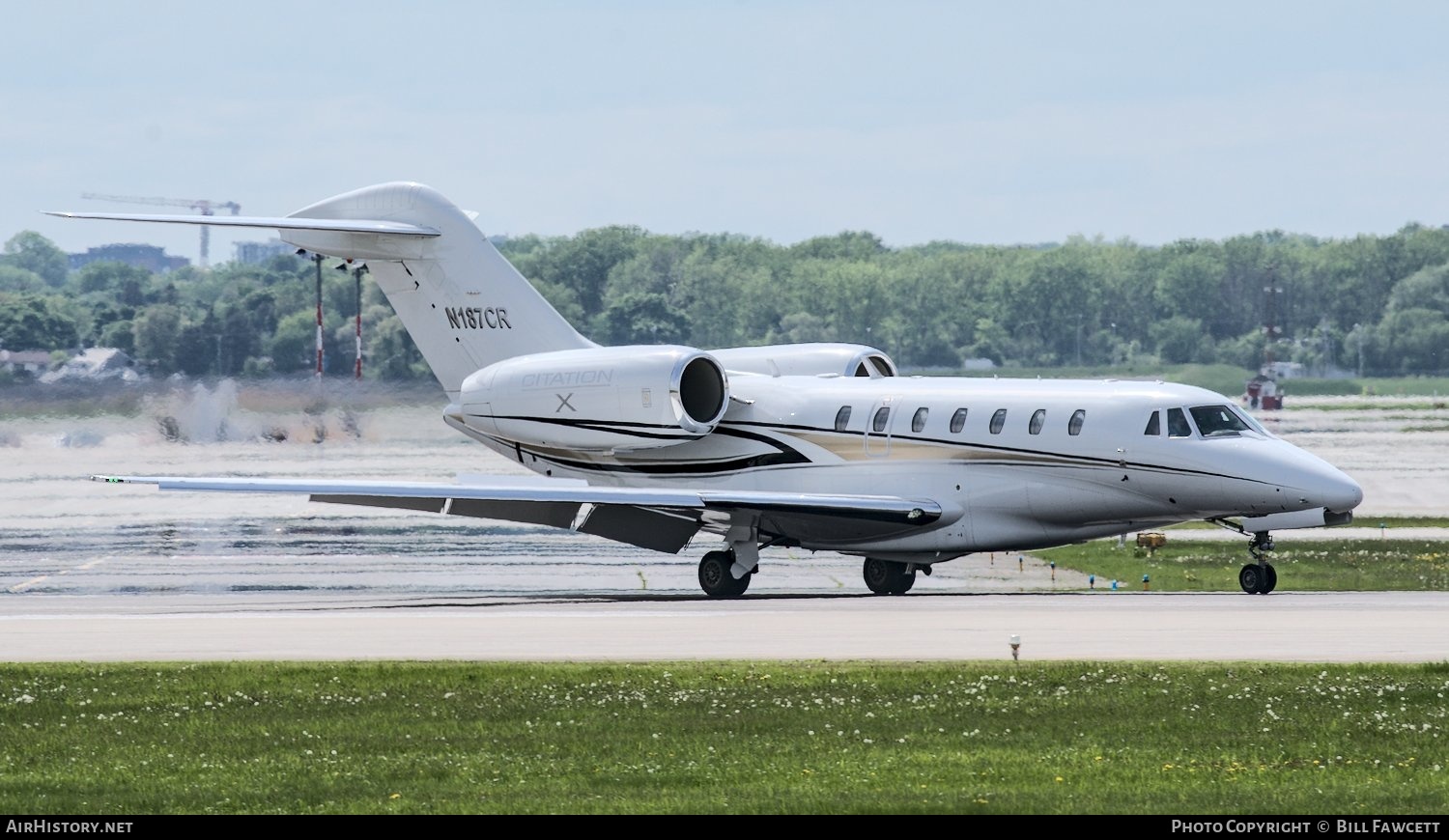 Aircraft Photo of N187CR | Cessna 750 Citation X | AirHistory.net #494993
