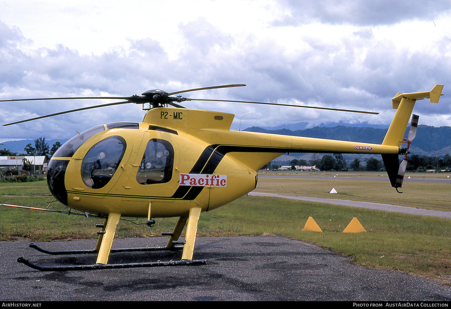 Aircraft Photo of P2-MIC | Hughes 500D (369D) | Pacific Helicopters | AirHistory.net #495006