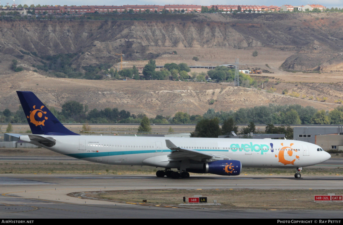 Aircraft Photo of CS-TRH | Airbus A330-343 | Evelop Airlines | AirHistory.net #495037