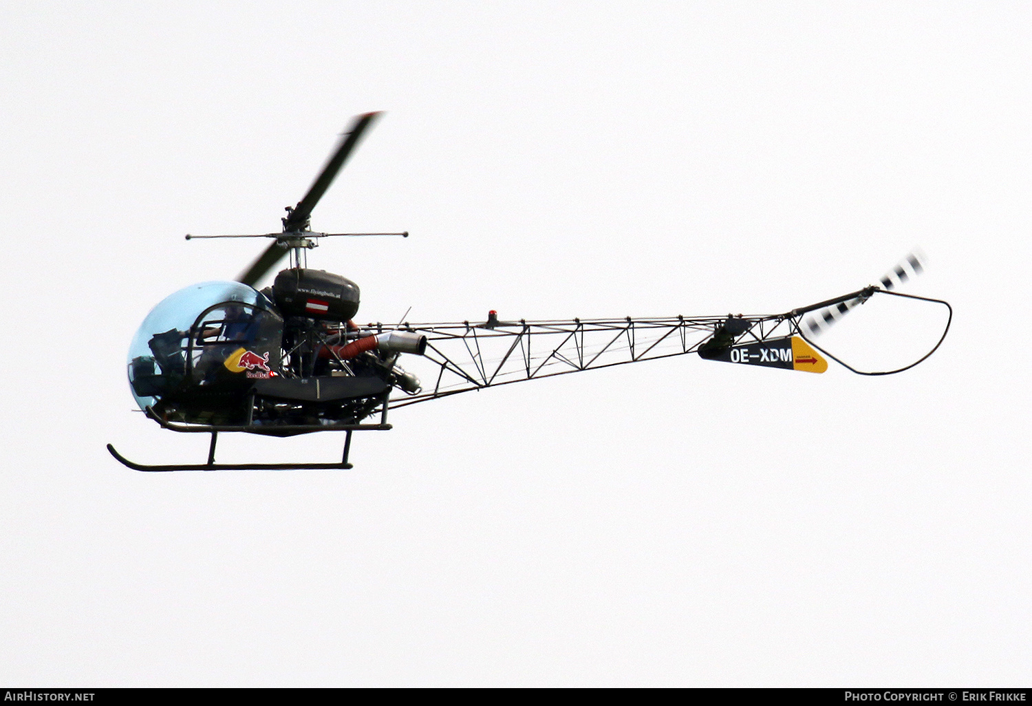 Aircraft Photo of OE-XDM | Bell 47G-3B-1 Sioux | Red Bull | AirHistory.net #495068