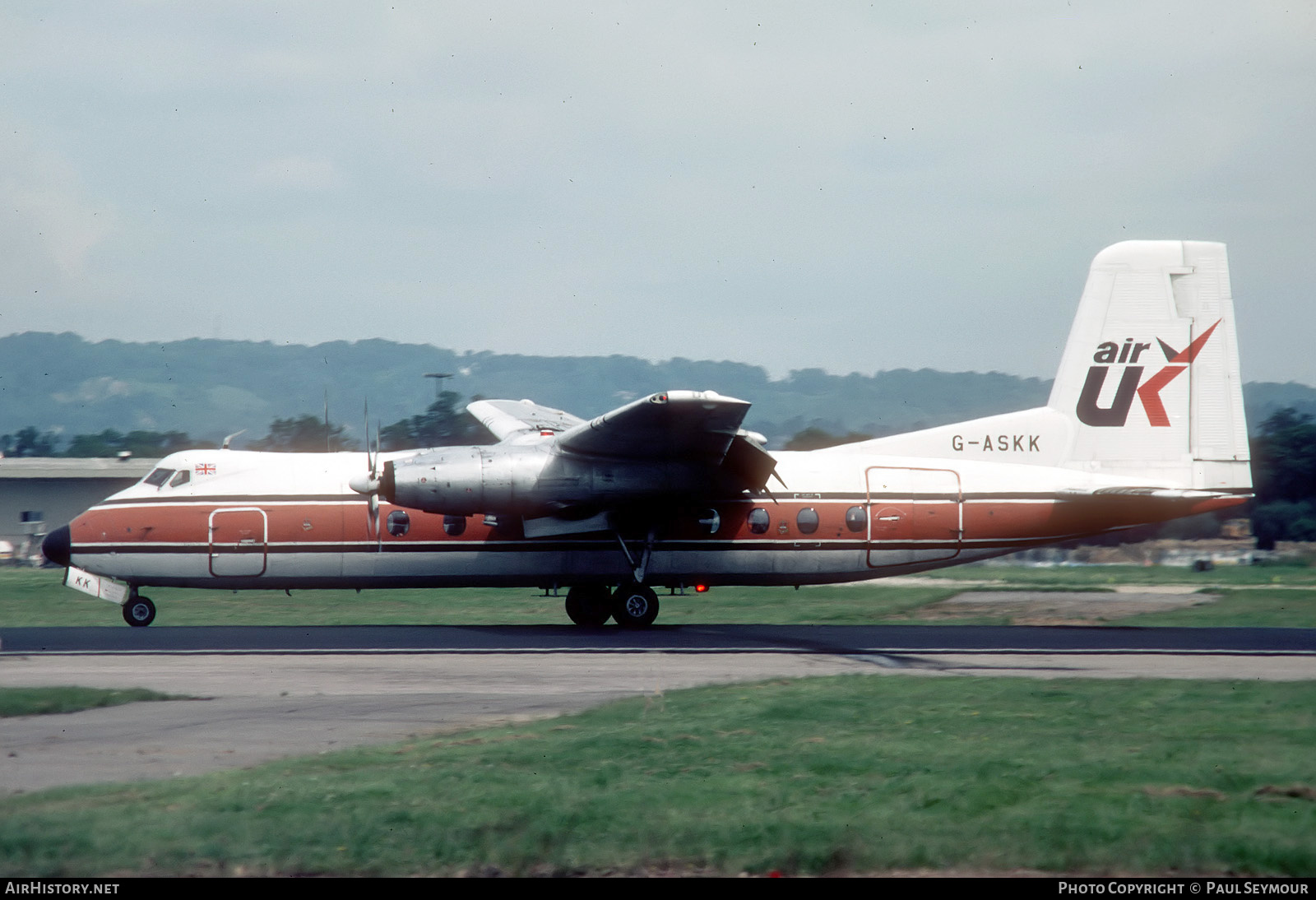Aircraft Photo of G-ASKK | Handley Page HPR-7 Herald 211 | Air UK | AirHistory.net #495071