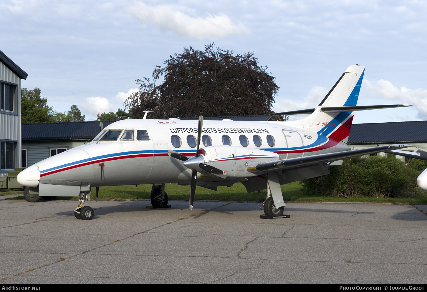 Aircraft Photo of 606 | British Aerospace BAe-3102 Jetstream 31 | Luftforsvarets Skolesenter Kjevik | AirHistory.net #495084