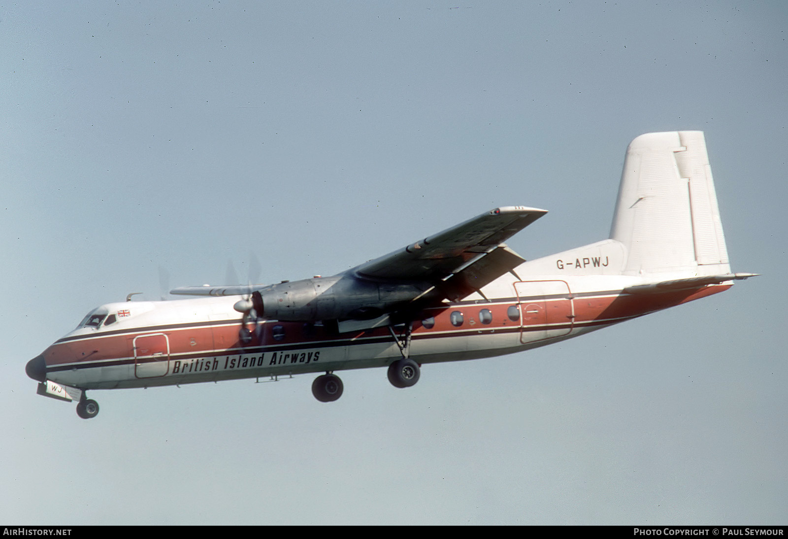 Aircraft Photo of G-APWJ | Handley Page HPR-7 Herald 201 | British Island Airways - BIA | AirHistory.net #495086