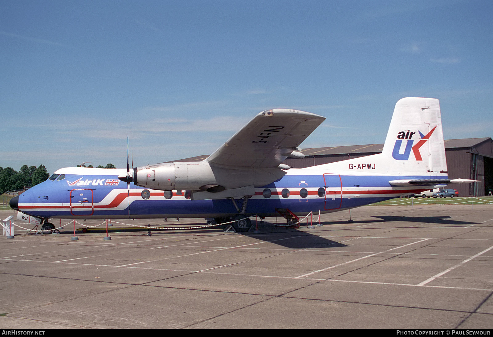 Aircraft Photo of G-APWJ | Handley Page HPR-7 Herald 201 | Air UK | AirHistory.net #495099