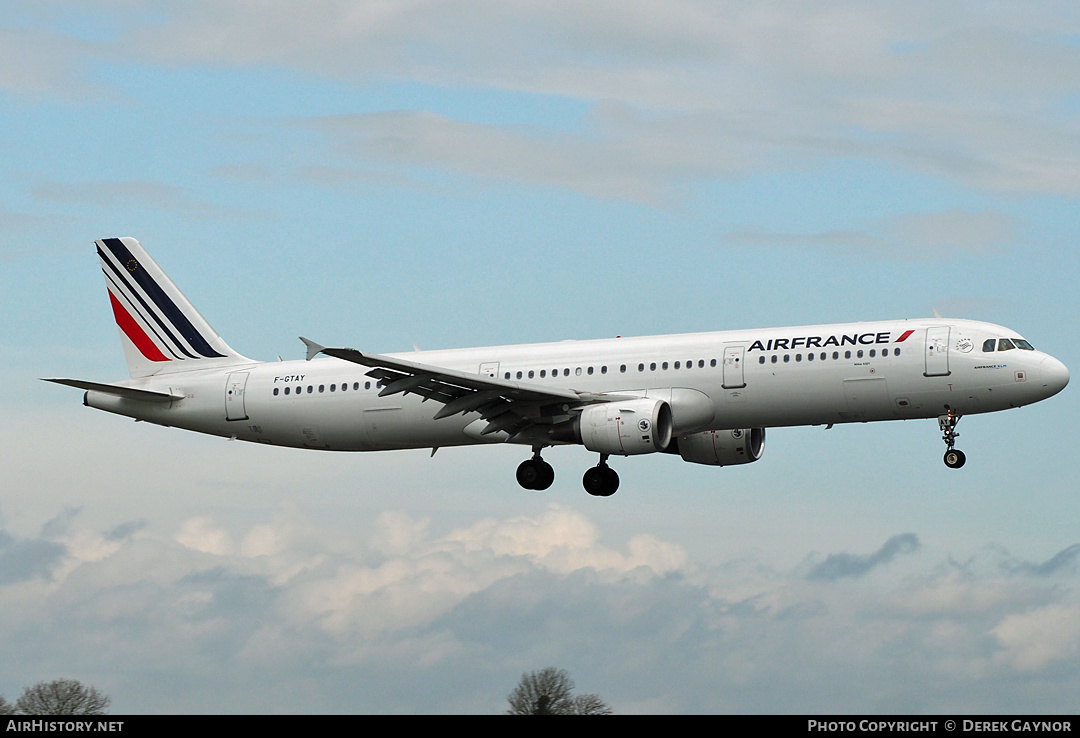 Aircraft Photo of F-GTAY | Airbus A321-212 | Air France | AirHistory.net #495125