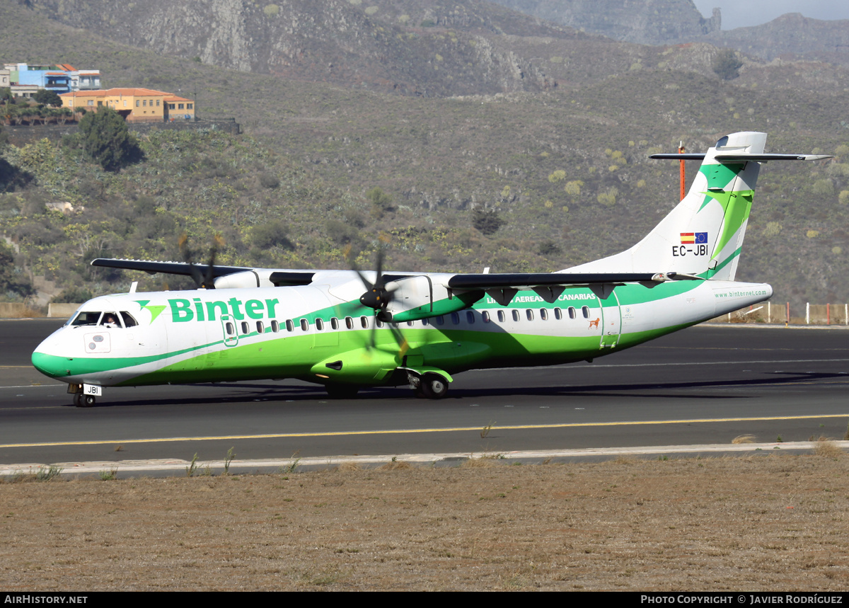 Aircraft Photo of EC-JBI | ATR ATR-72-500 (ATR-72-212A) | Binter Canarias | AirHistory.net #495141