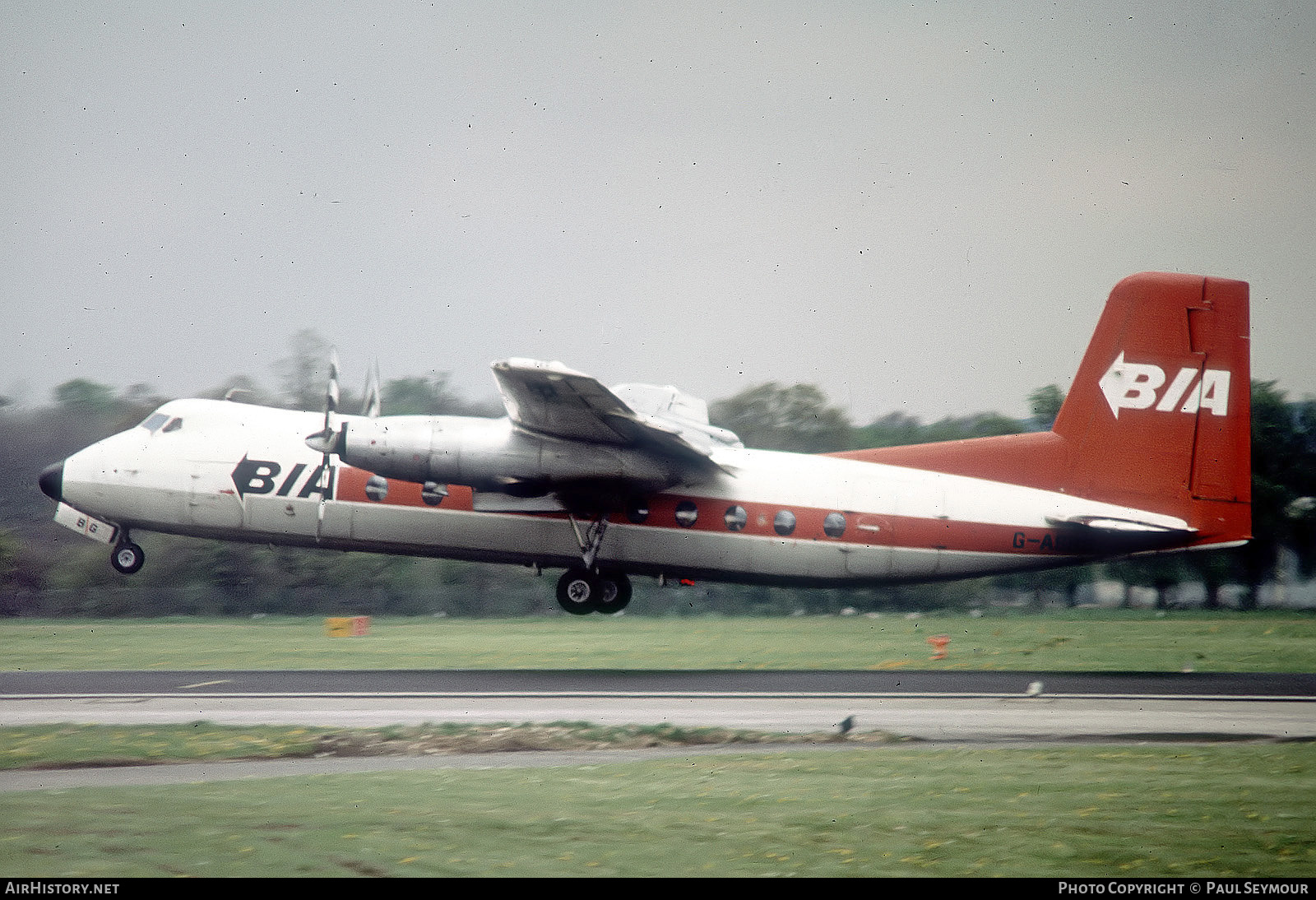 Aircraft Photo of G-ASBG | Handley Page HPR-7 Herald 203 | British Island Airways - BIA | AirHistory.net #495147