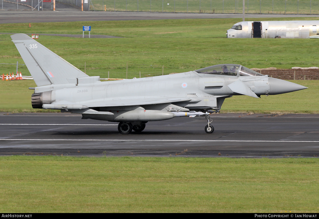 Aircraft Photo of ZK335 | Eurofighter EF-2000 Typhoon FGR4 | UK - Air Force | AirHistory.net #495149