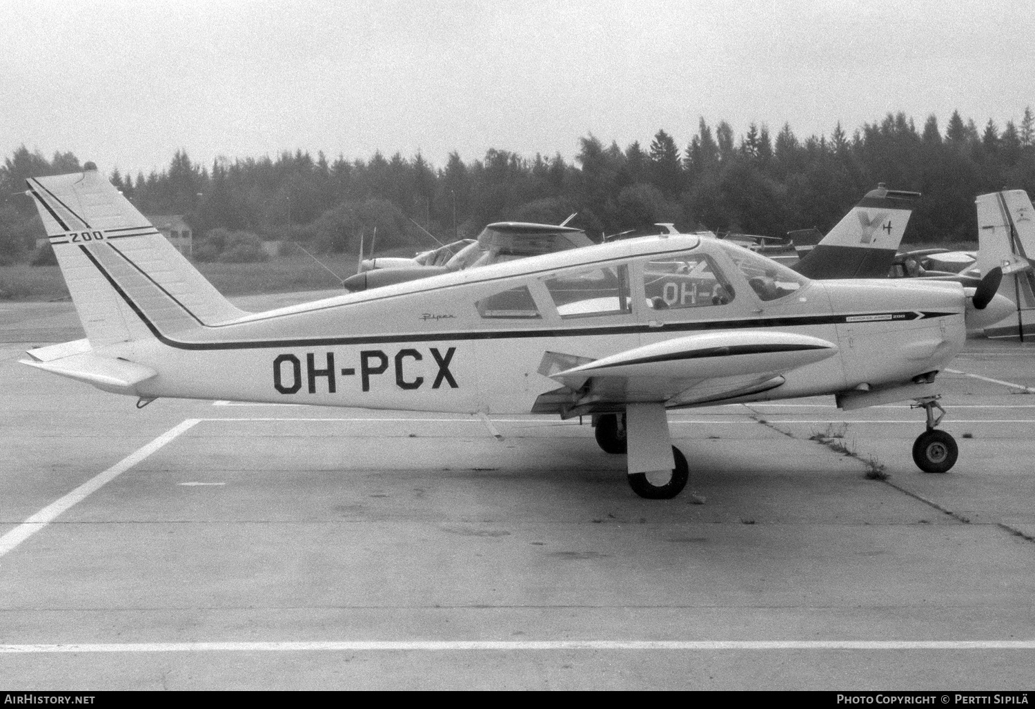 Aircraft Photo of OH-PCX | Piper PA-28R-200 Cherokee Arrow | AirHistory.net #495173