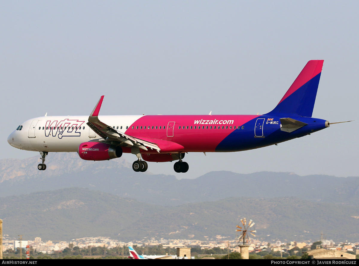 Aircraft Photo of G-WUKC | Airbus A321-231 | Wizz Air | AirHistory.net #495205