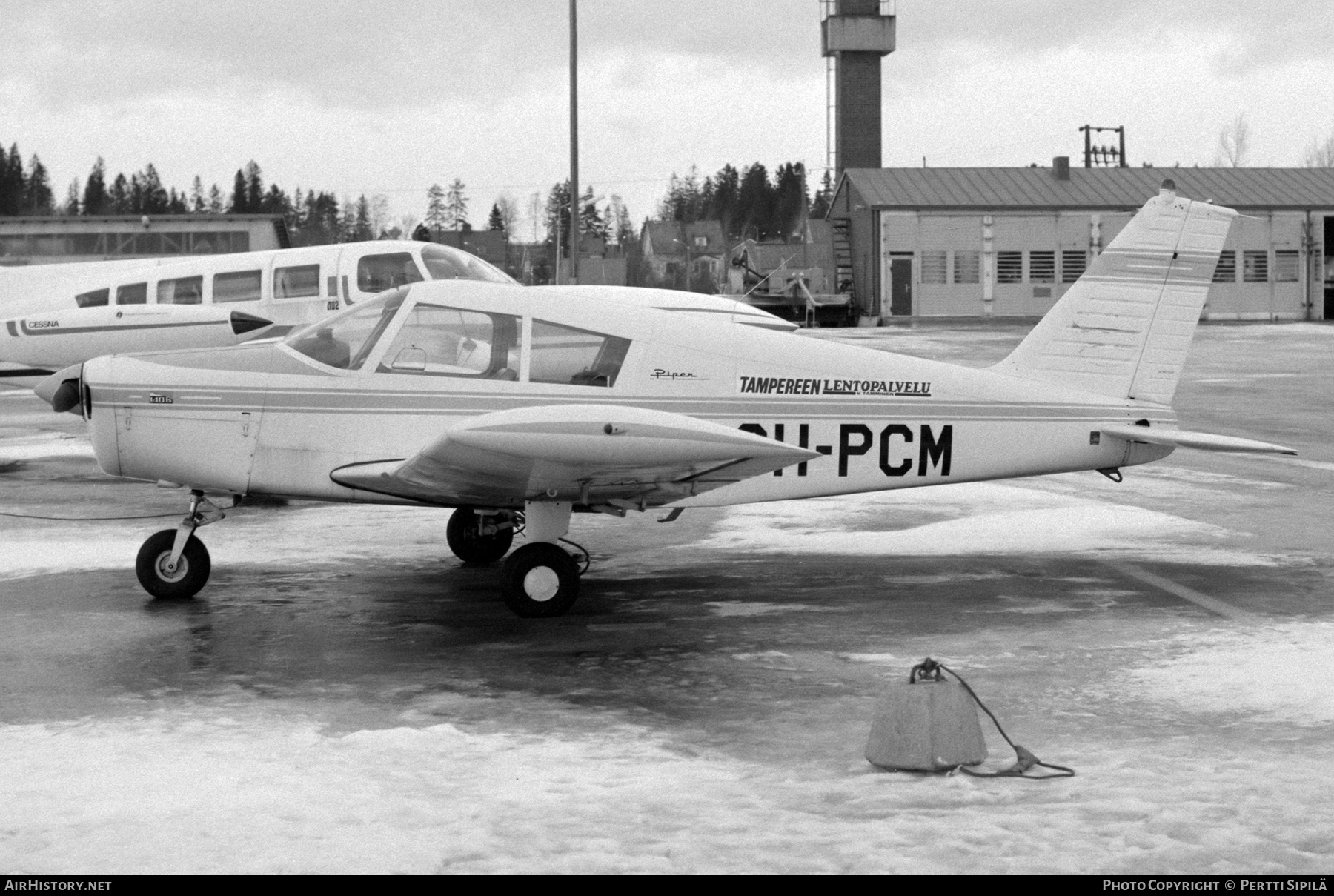 Aircraft Photo of OH-PCM | Piper PA-28-140 Cherokee B | Tampereen Lentopalvelu | AirHistory.net #495211