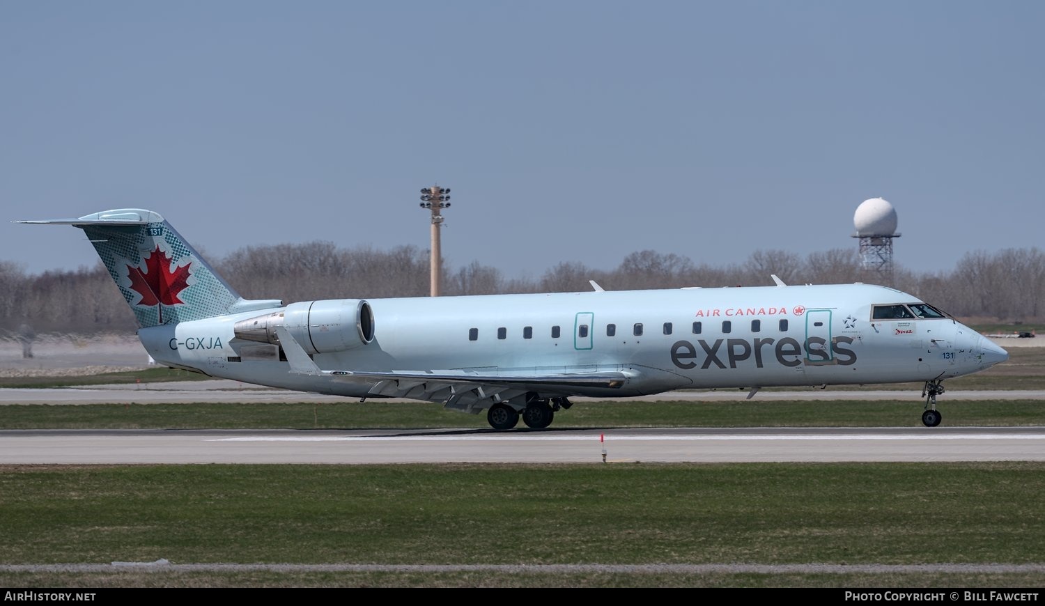 Aircraft Photo of C-GXJA | Bombardier CRJ-200ER (CL-600-2B19) | Air Canada Express | AirHistory.net #495224
