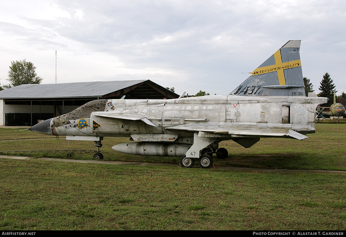 Aircraft Photo of 37347 | Saab JA37DI Viggen | Sweden - Air Force | AirHistory.net #495234