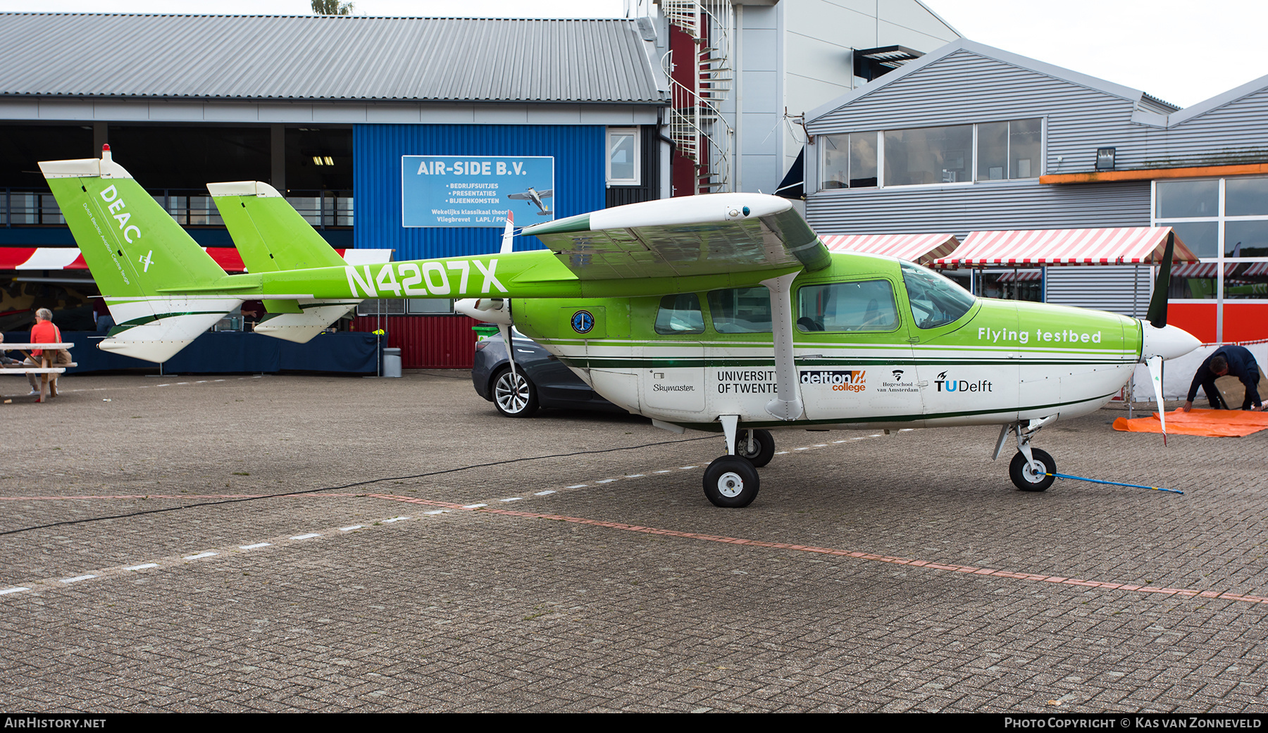 Aircraft Photo of N4207X | Cessna 337 Super Skymaster | DEAC - Dutch Electric Aviation Centre | AirHistory.net #495243