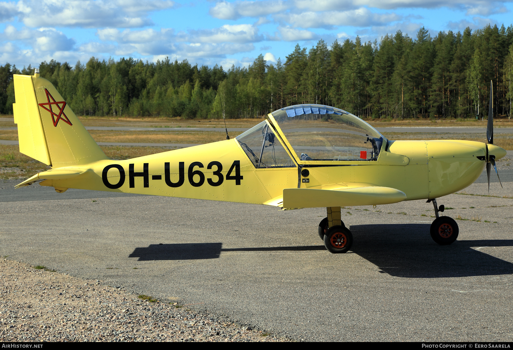 Aircraft Photo of OH-U634 | Evektor-Aerotechnik EV-97 Eurostar | AirHistory.net #495247