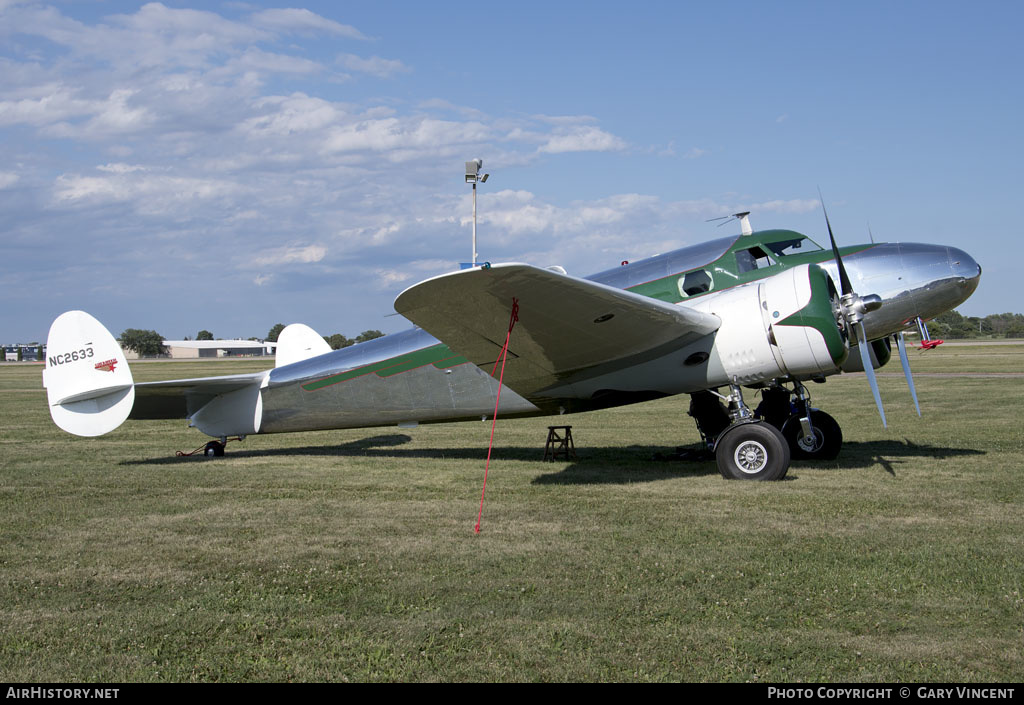 Aircraft Photo of N2633 / NC2633 | Lockheed 12-A Electra Junior | AirHistory.net #495250