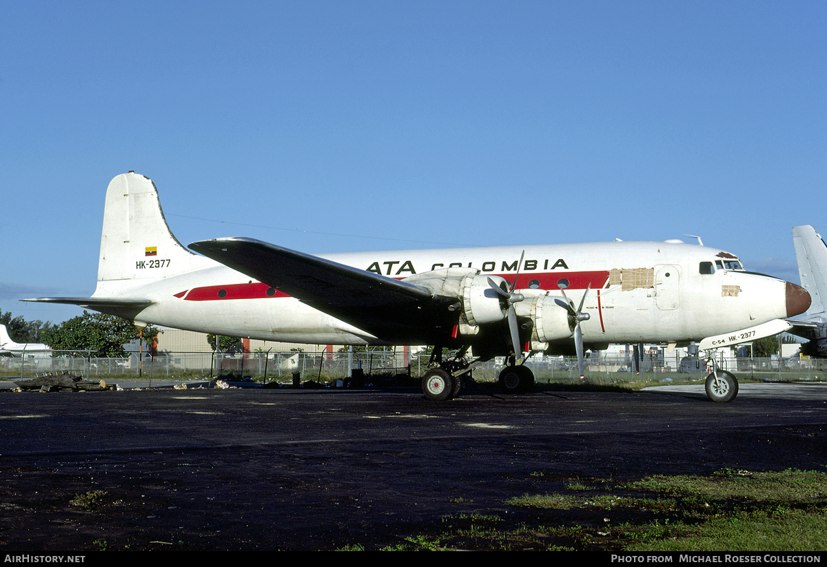 Aircraft Photo of HK-2377 | Douglas C-54G Skymaster | ATA - Aerotransporte del Amazonas | AirHistory.net #495264