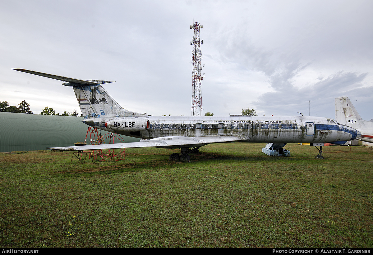 Aircraft Photo of HA-LBF | Tupolev Tu-134 | Malév - Hungarian Airlines | AirHistory.net #495267