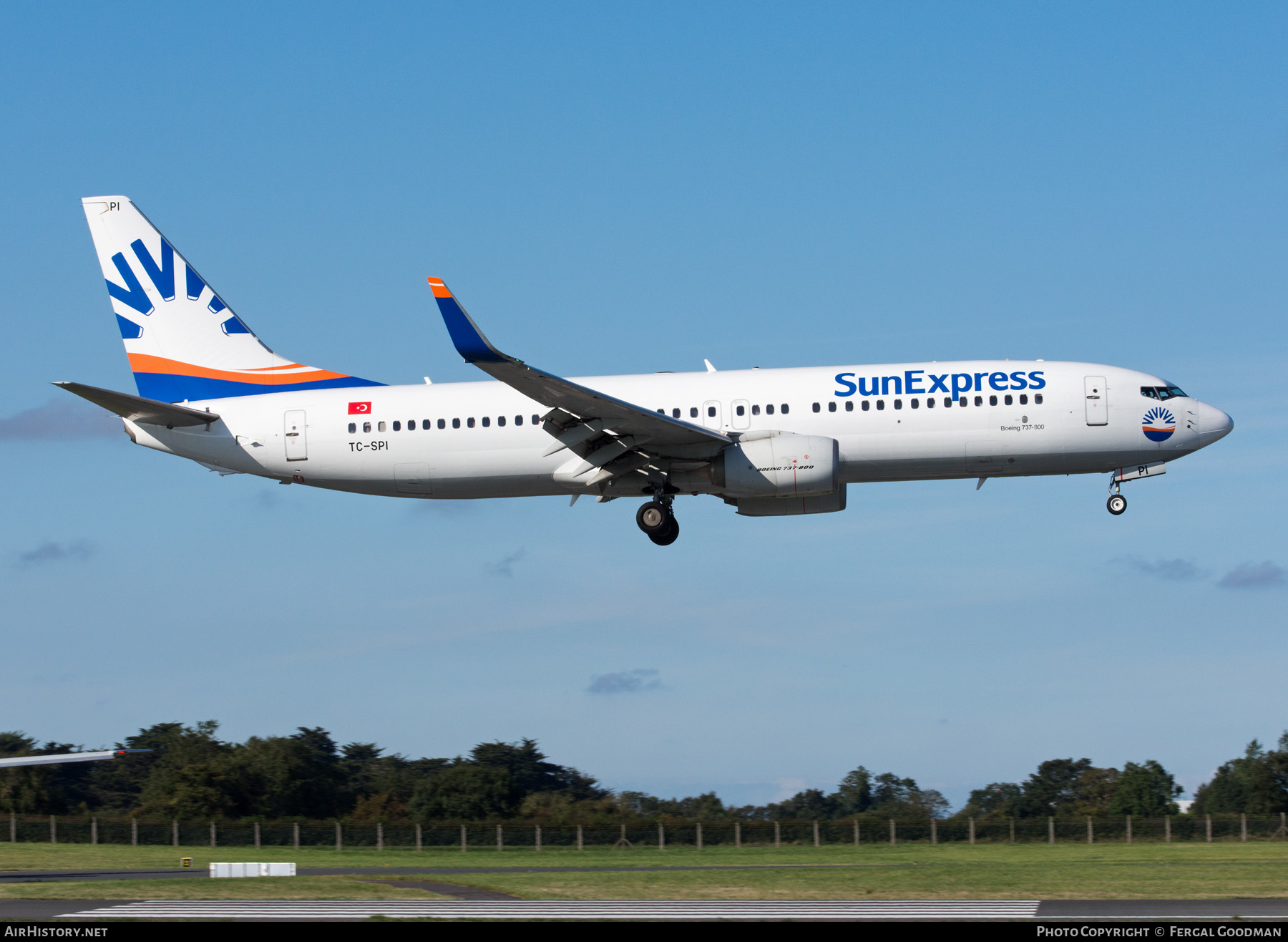 Aircraft Photo of TC-SPI | Boeing 737-82R | SunExpress | AirHistory.net #495268