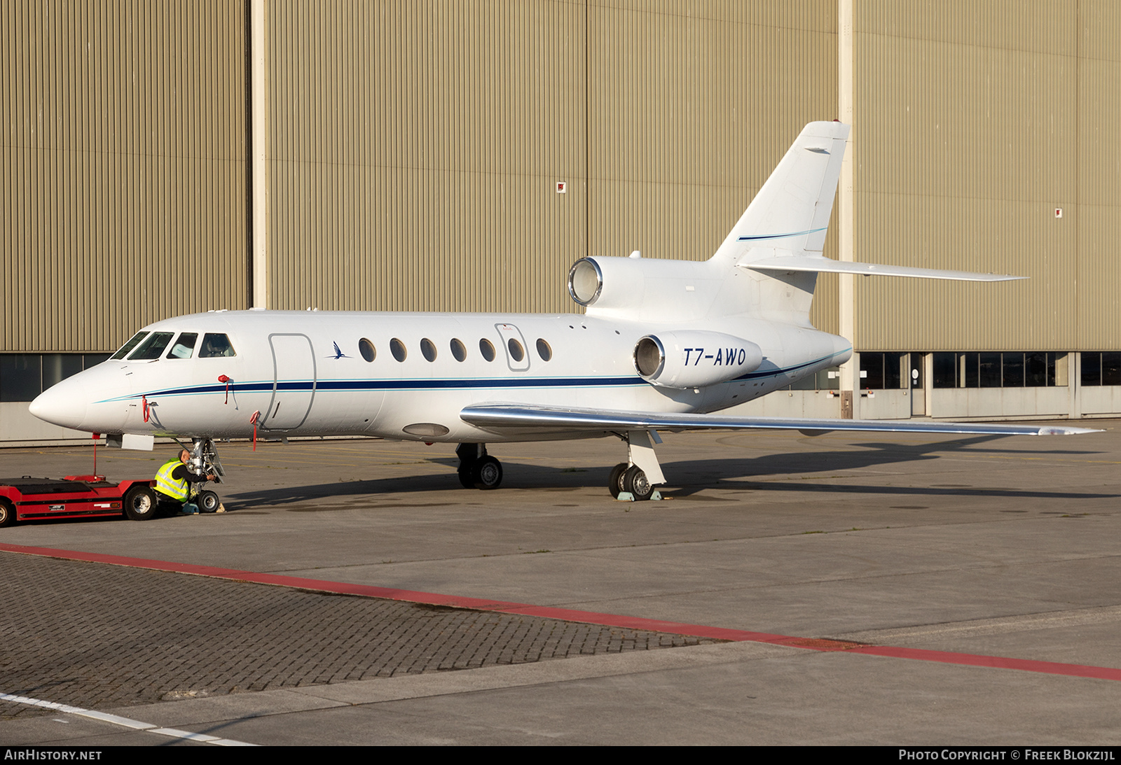 Aircraft Photo of T7-AWO | Dassault Falcon 50 | AirHistory.net #495269