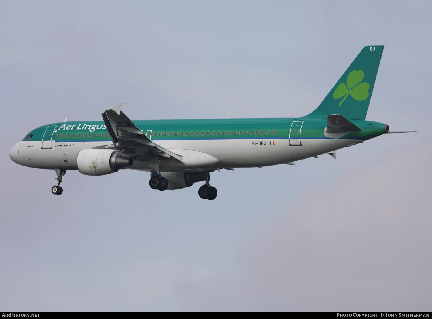 Aircraft Photo of EI-DEJ | Airbus A320-214 | Aer Lingus | AirHistory.net #495294