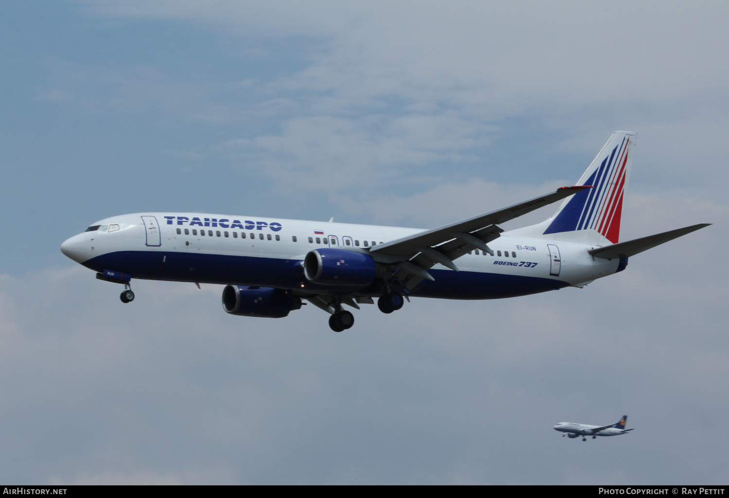 Aircraft Photo of EI-RUN | Boeing 737-808 | Transaero Airlines | AirHistory.net #495300