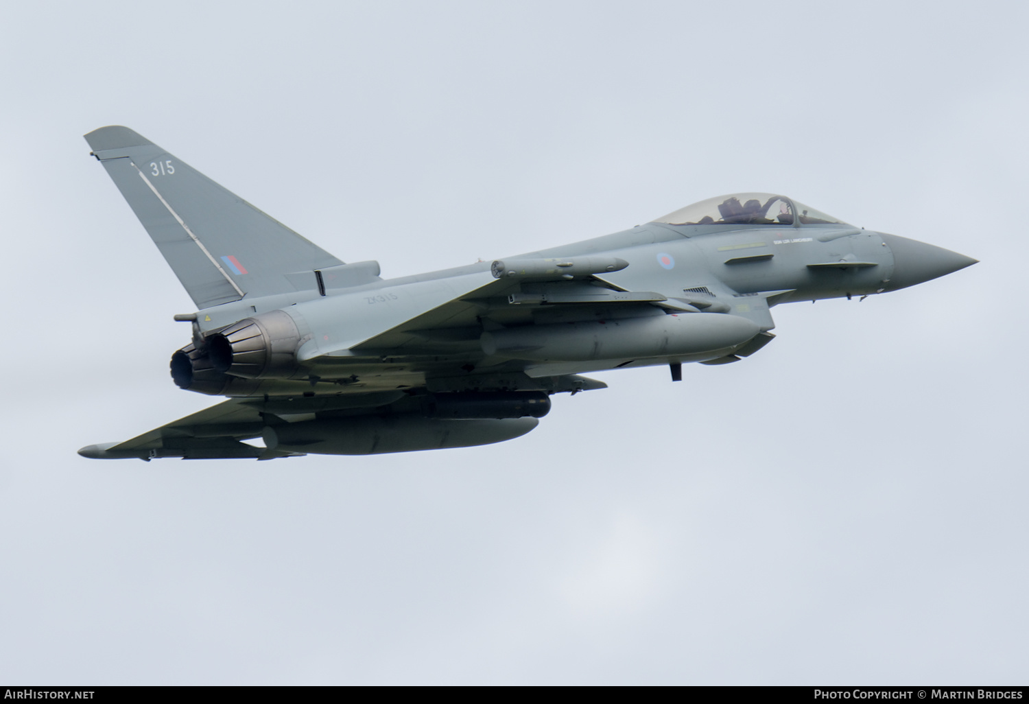 Aircraft Photo of ZK315 | Eurofighter EF-2000 Typhoon FGR4 | UK - Air Force | AirHistory.net #495303