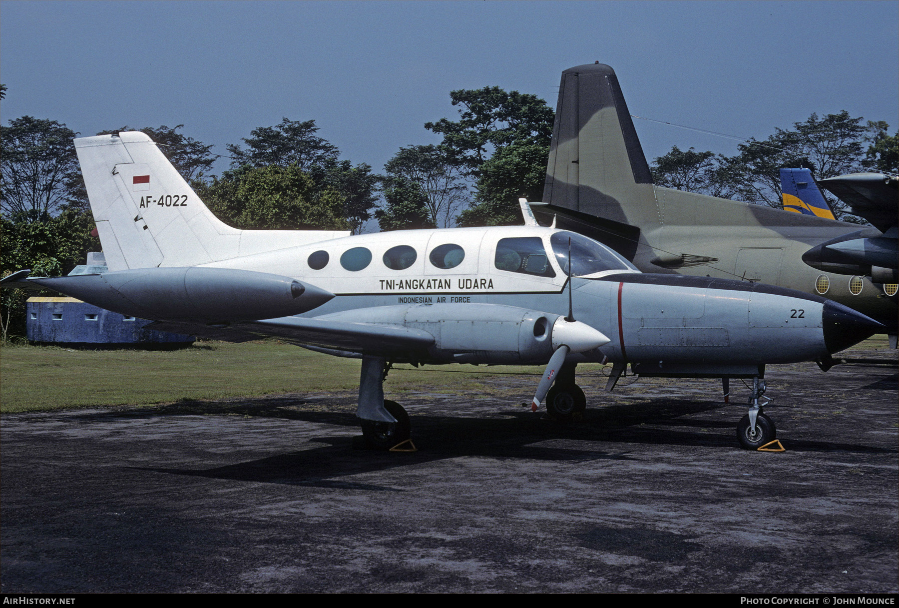 Aircraft Photo of AF-4022 | Cessna 402A | Indonesia - Air Force | AirHistory.net #495327