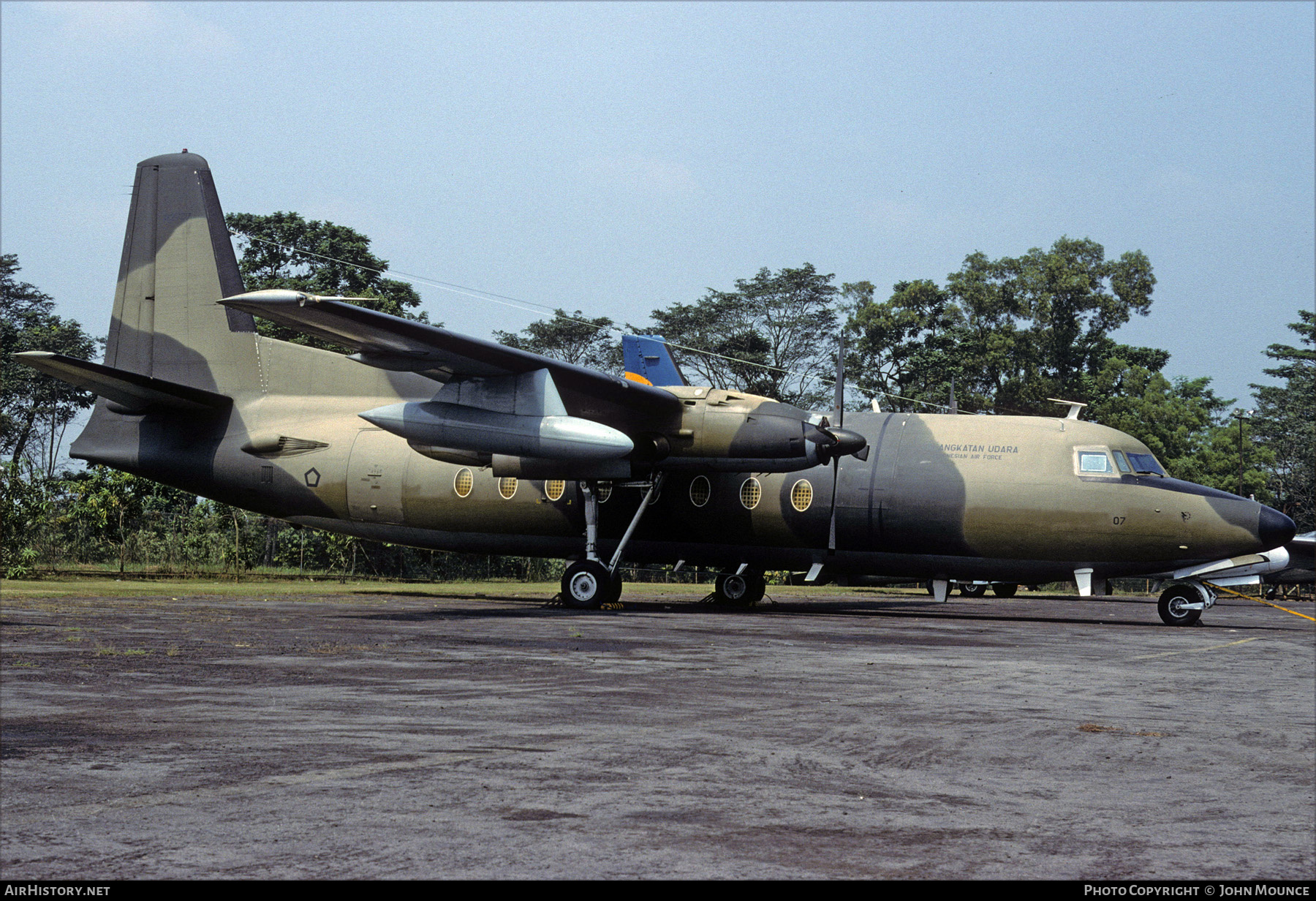 Aircraft Photo of A-2707 | Fokker F27-400M Troopship | Indonesia - Air Force | AirHistory.net #495329