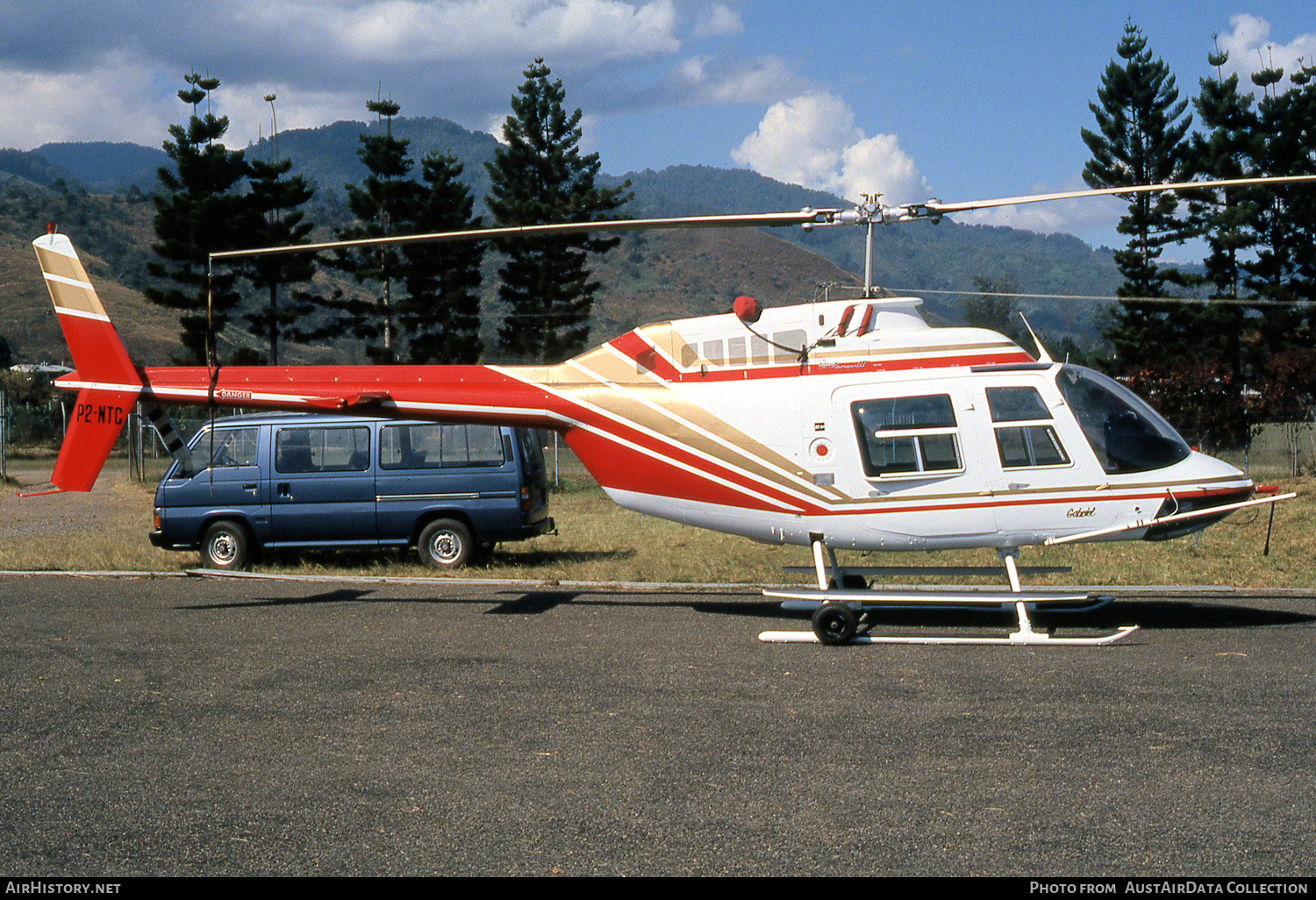 Aircraft Photo of P2-NTC | Bell 206B-3 JetRanger III | AirHistory.net #495337